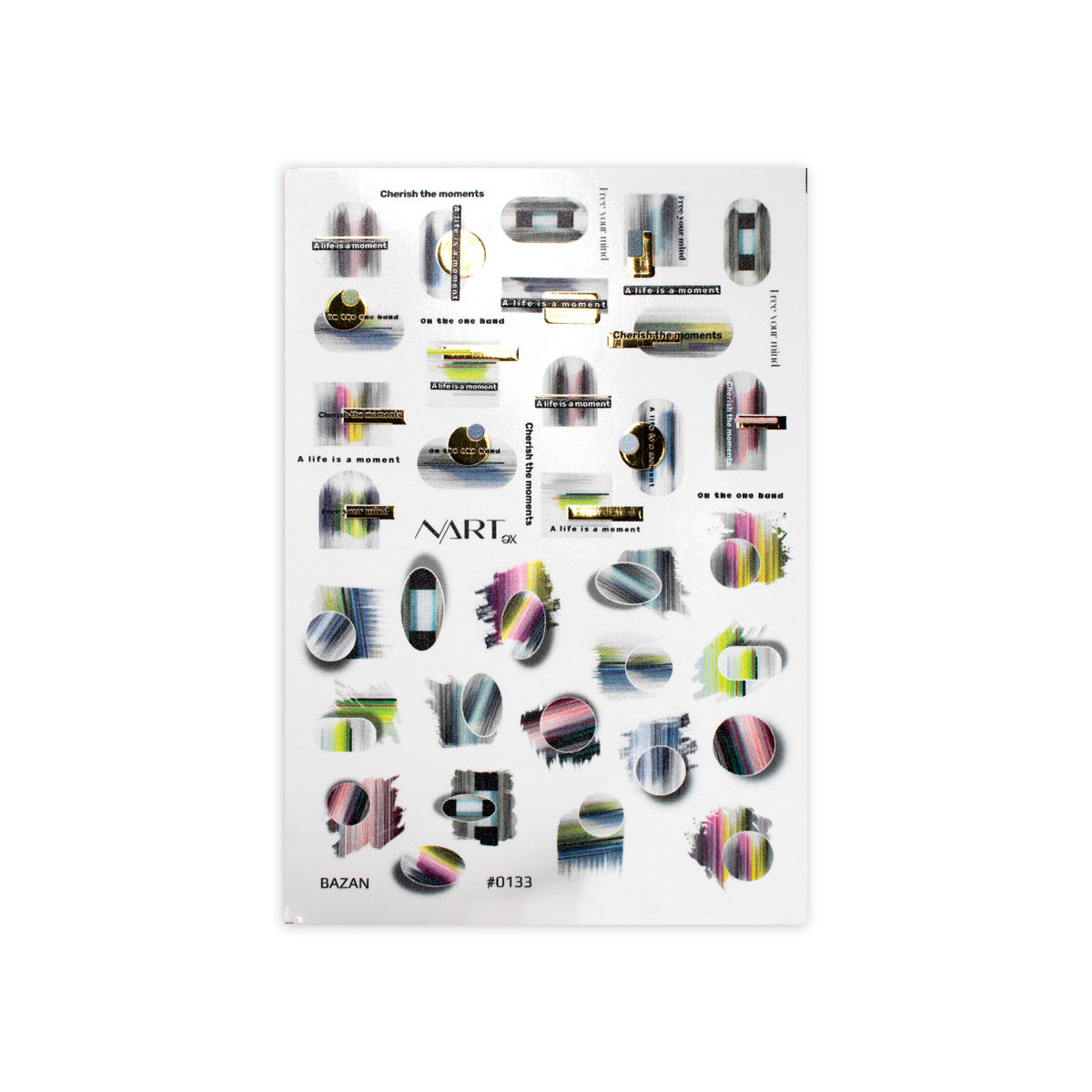 Sticker Nailart - STB0133