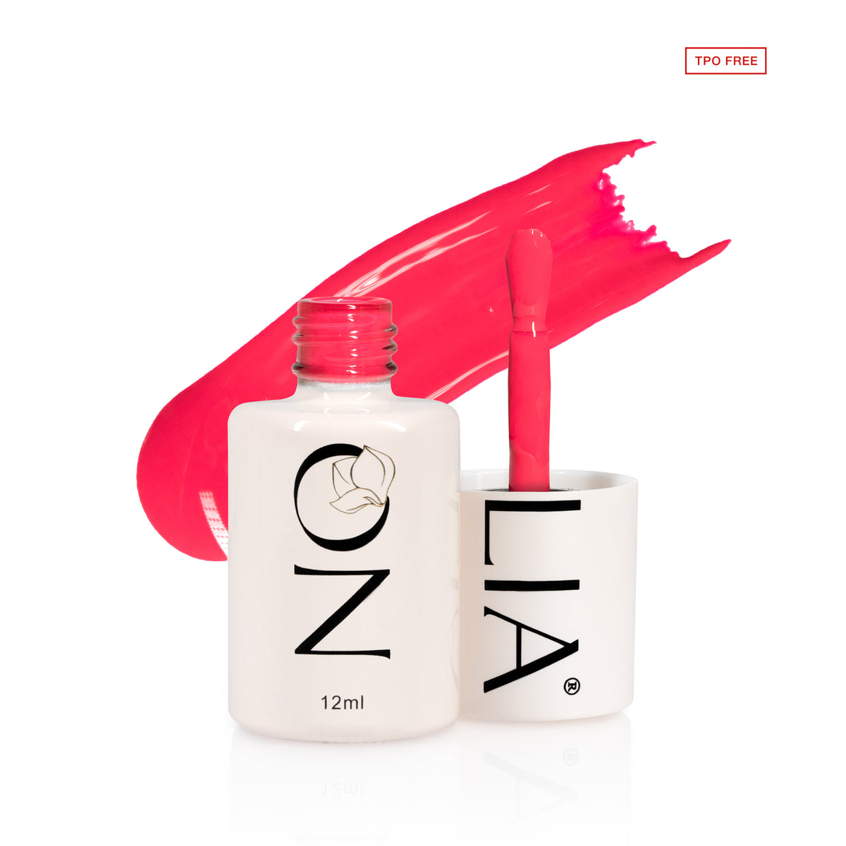 Oja semipermanenta Nolia A123 - Shock Pink, 12ml