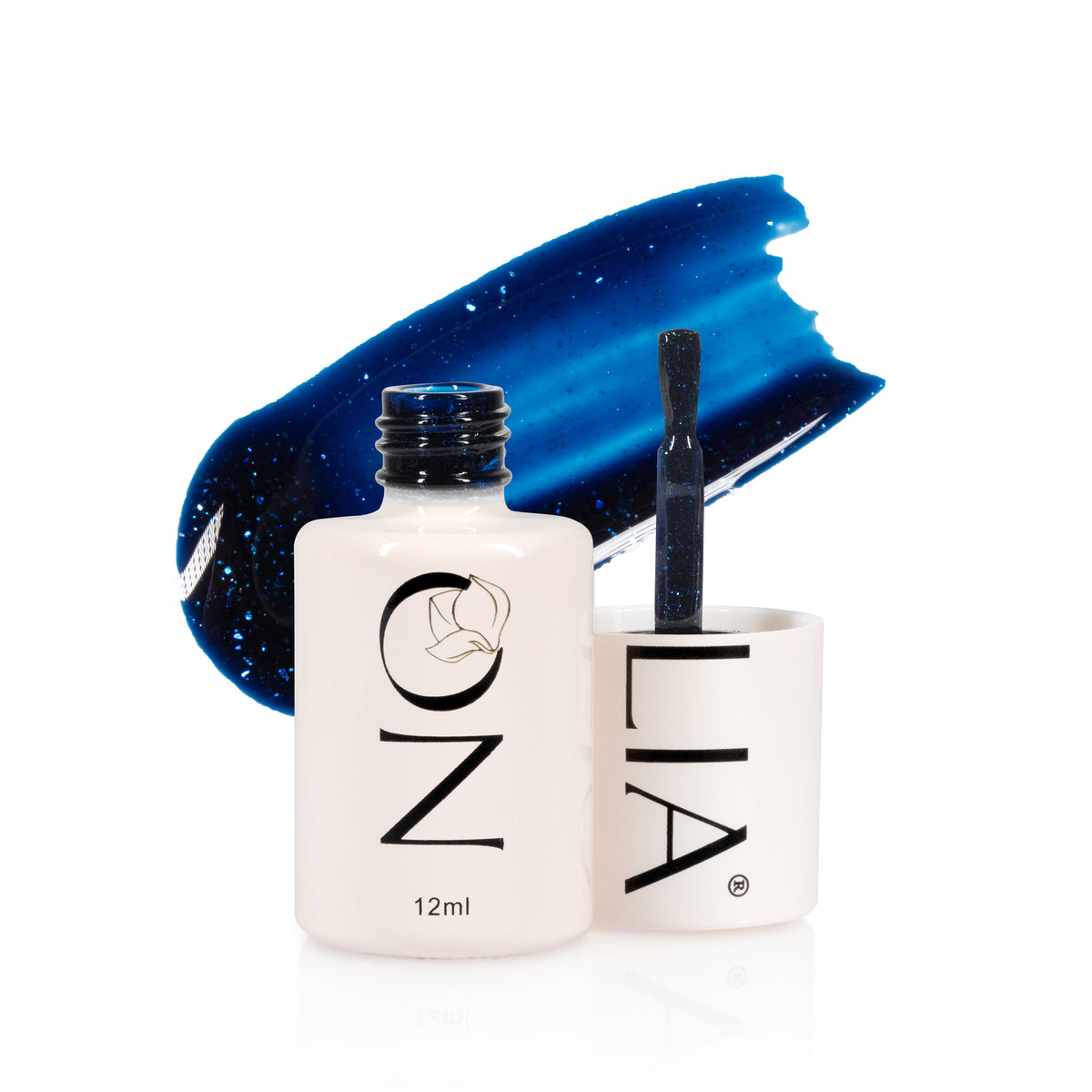 Oja semipermanenta Nolia A165 - Sparkly Navy, 12ml