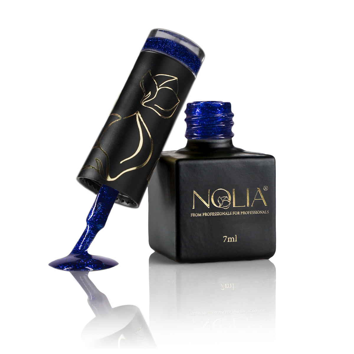 Gellack B145 -BLUE SILK - Nail Polishes - noliashop.ro 2