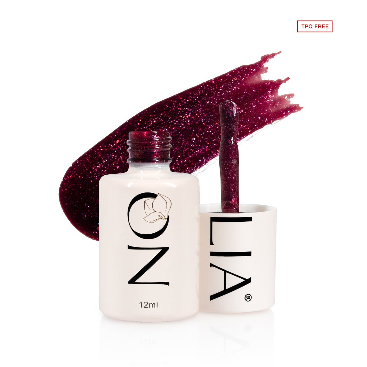 Oja semipermanenta Nolia C131 - Crystal Berry, 12ml