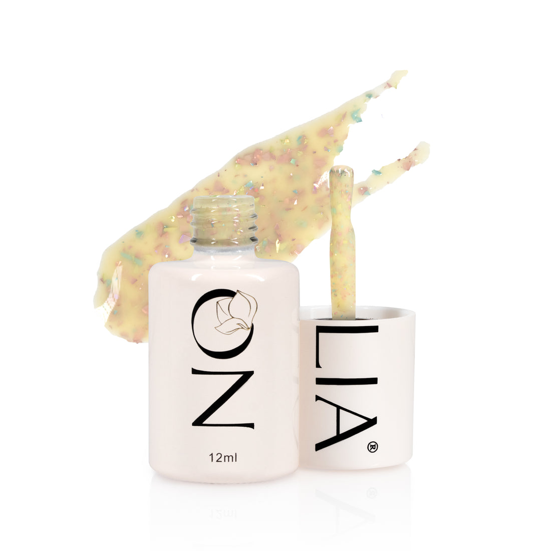 Confetti Rubber Base CRB258- YELLOW