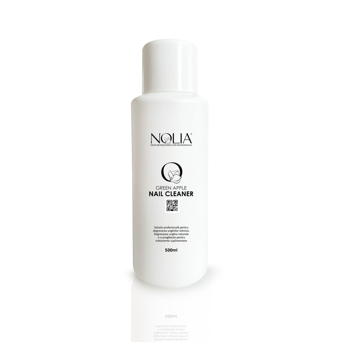 Cleaner degresant unghii Nolia - Green Apple, 500ml
