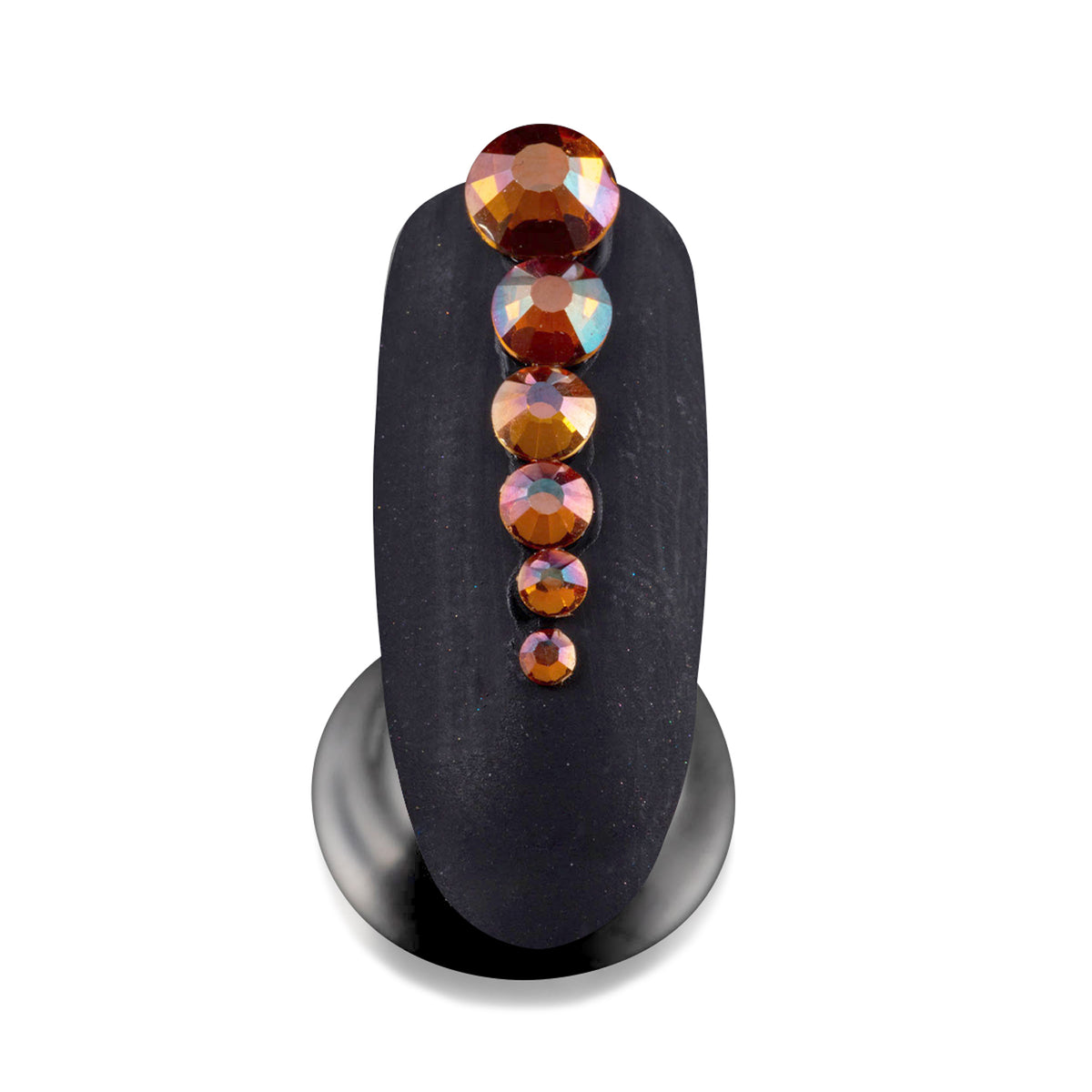 Cristale unghii Nolia - Amber, 1440 buc