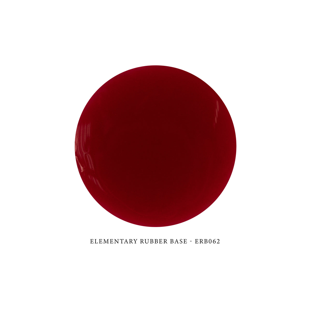 Rubber Base colorata Nolia Elementary ERB062 - Deep Sangria, 12ml