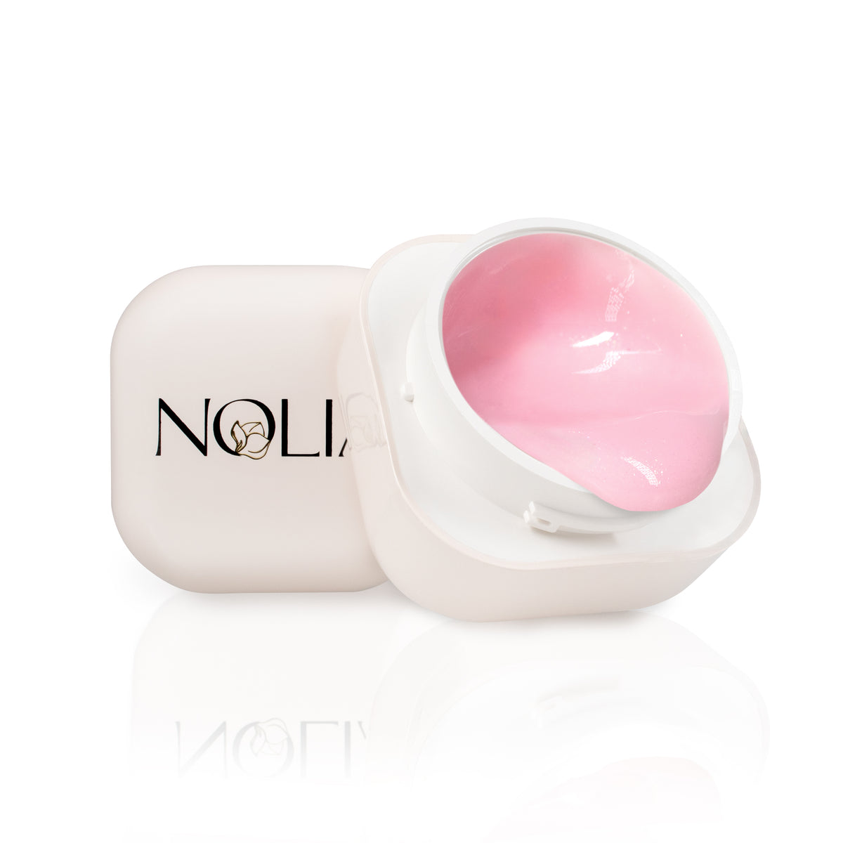 Gel de constructie Nolia GlitterGlow - Reverence Pink, 15/50ml