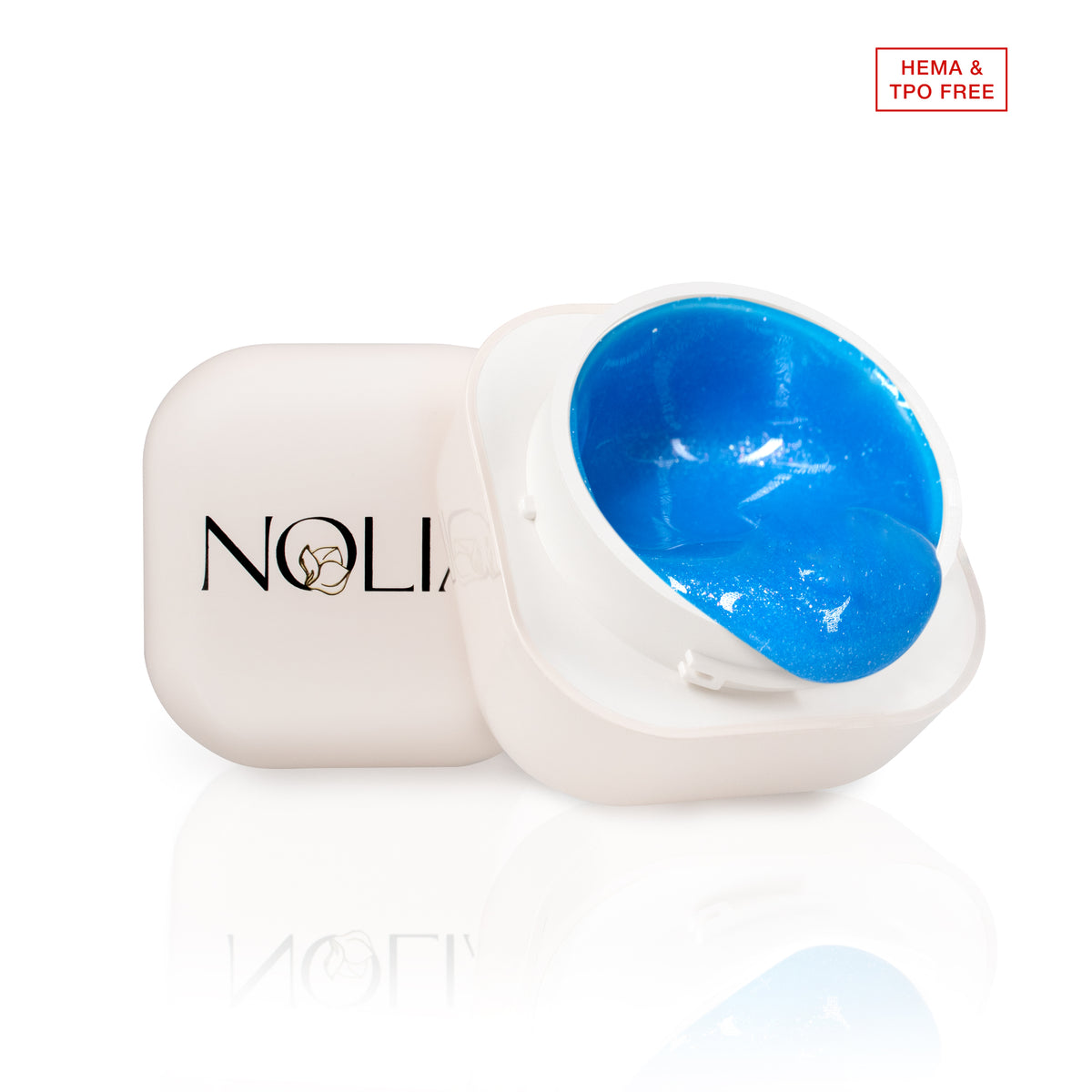 Gel de constructie Nolia GlitterGlow - Revenge Blue, 15/50ml