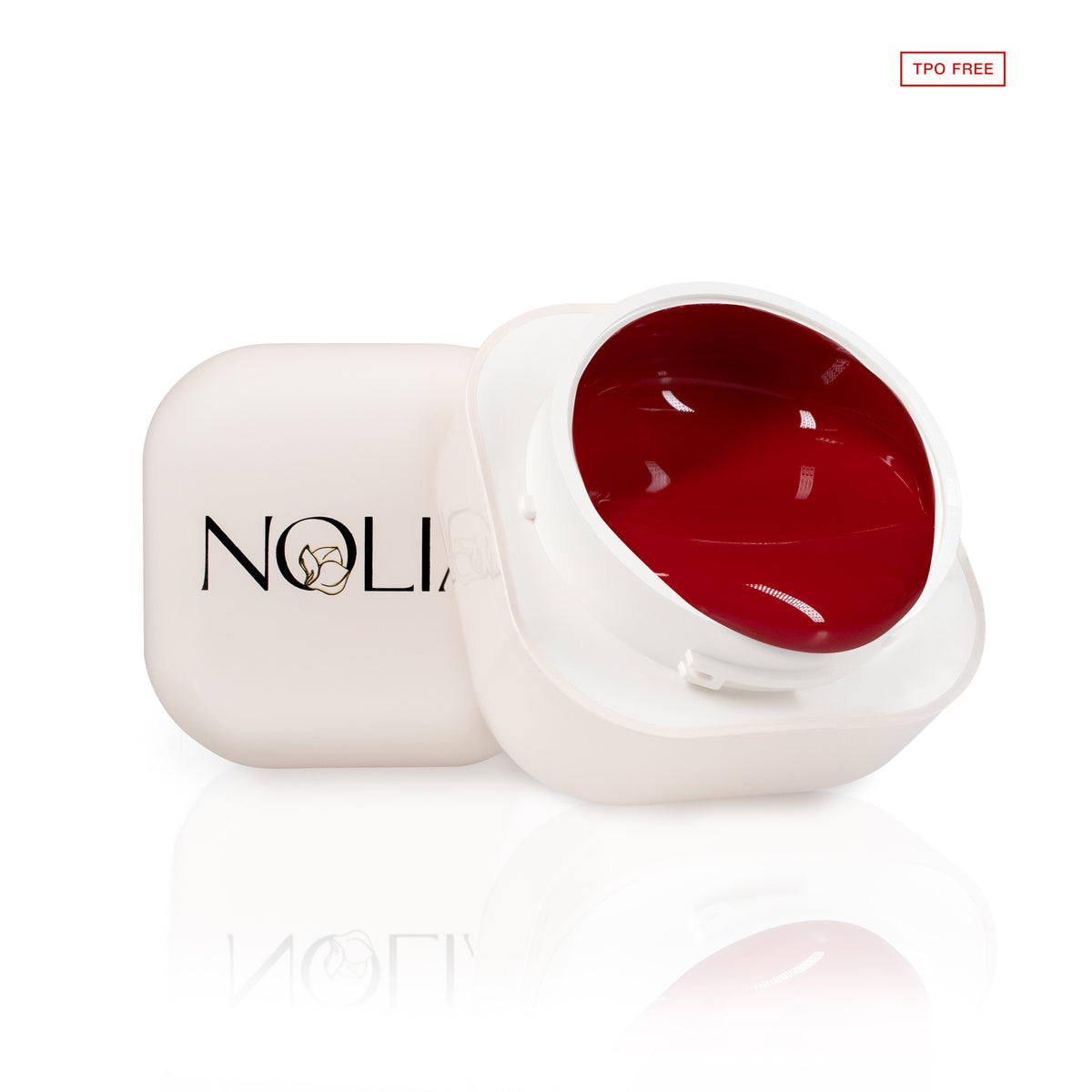 Gel colorat Nolia High Cover HC350 - Mulberry Red, 5ml