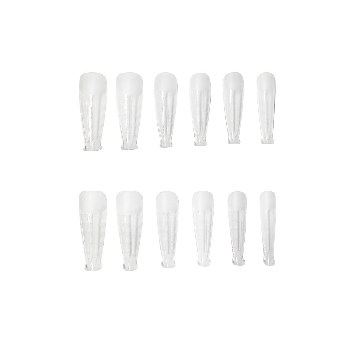 Tipsuri reutilizabile Nolia Smart Forms - Natural, 120 buc