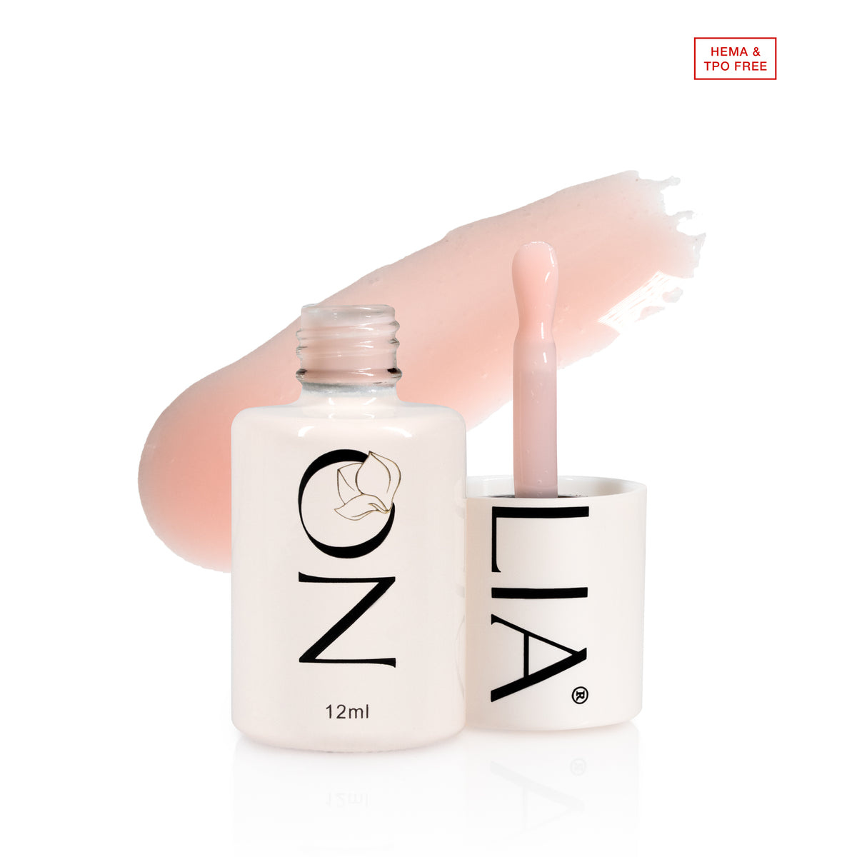 Polygel lichid Nolia ProLiquid PL114 - Glass Skin, 12ml