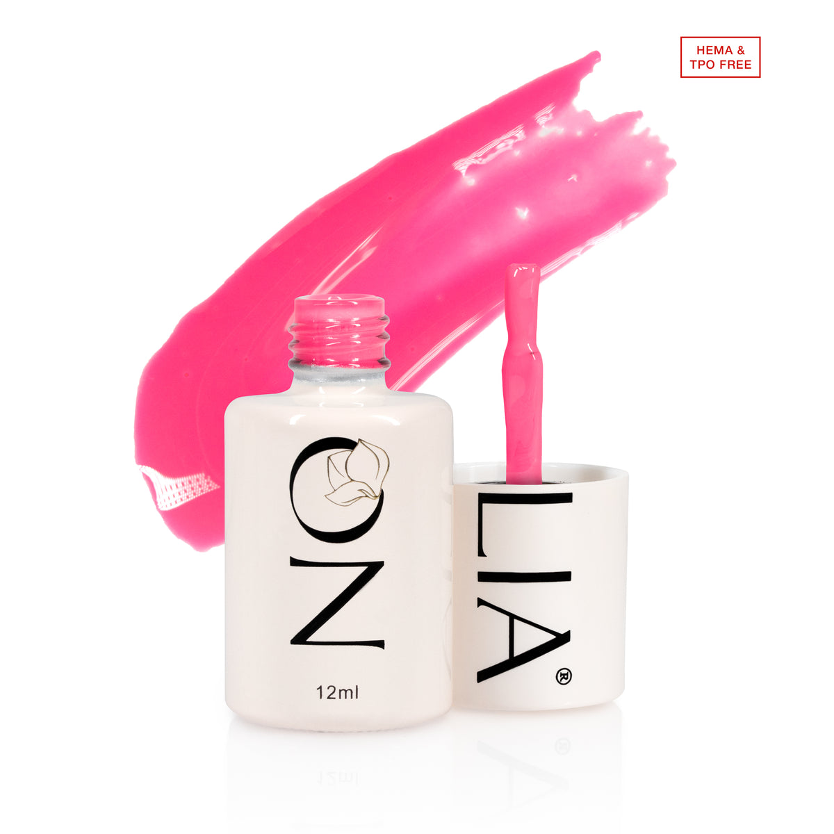 Polygel lichid Nolia ProLiquid PL138 - Neon Pink, 12ml