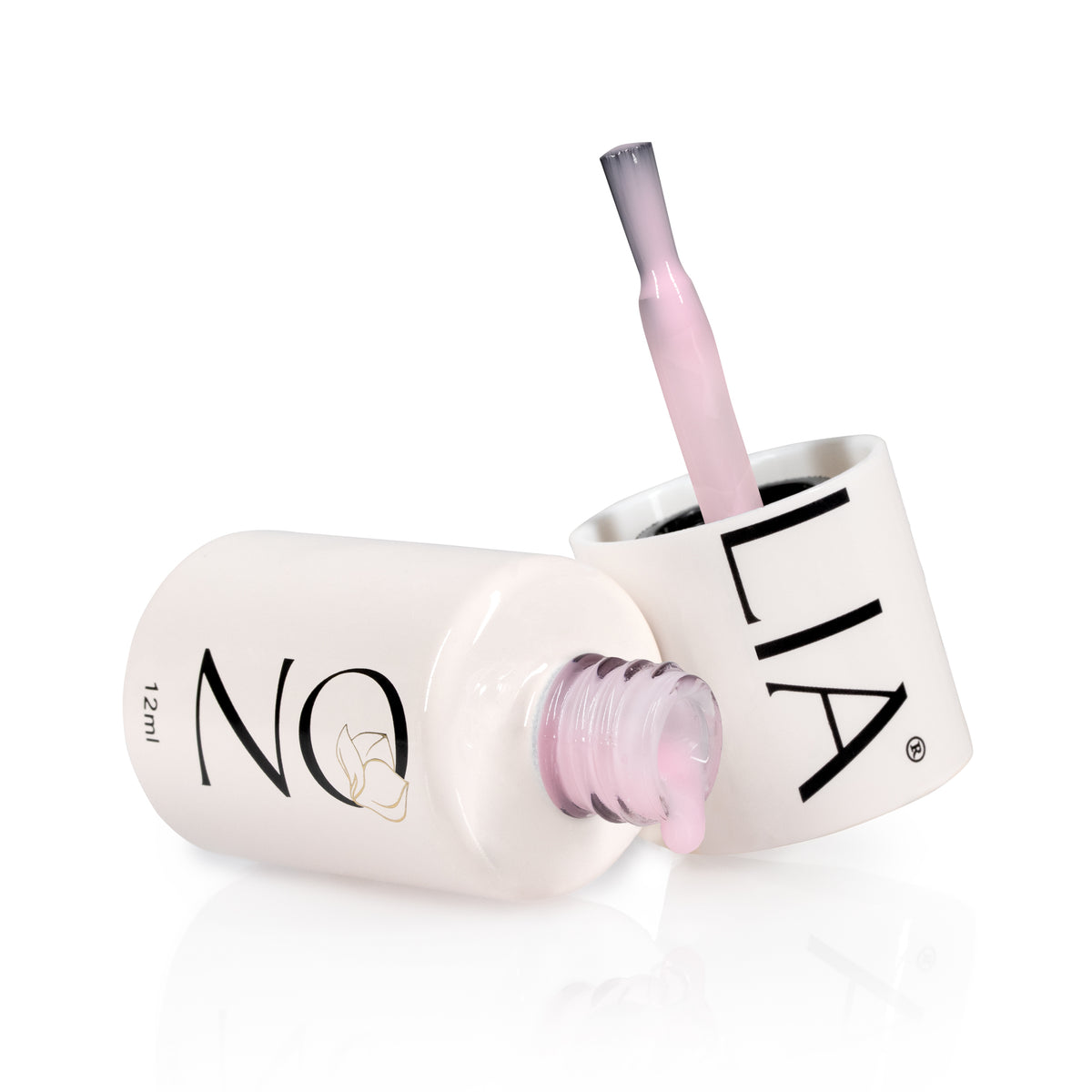 Pink Blur Top Nolia - top coat semipermanent, 12ml