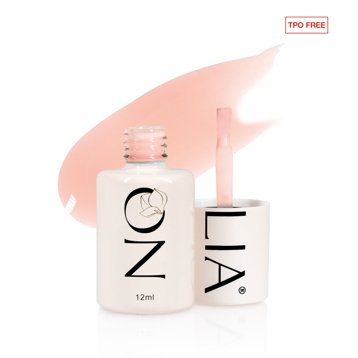 Rubber Base colorata Nolia Quartz Q314 - Coral, 12ml