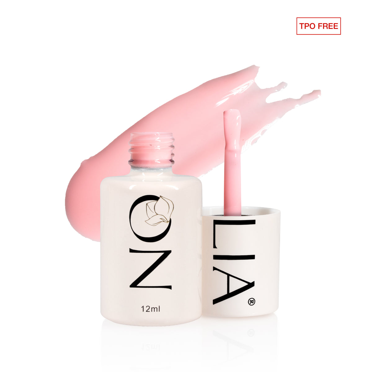 Rubber Base French Nolia RB78 - Peachy Pink, 12ml