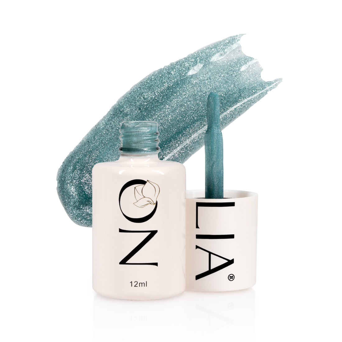 Rubber Base Nolia Cat-Eye - Crystal Aqua