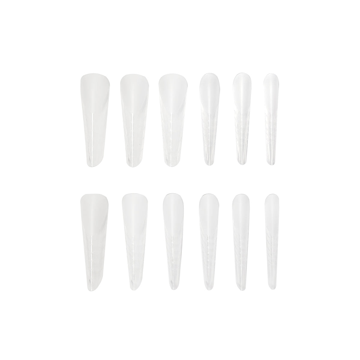 Tipsuri reutilizabile Nolia Smart Forms - Russian Almond, 120 buc