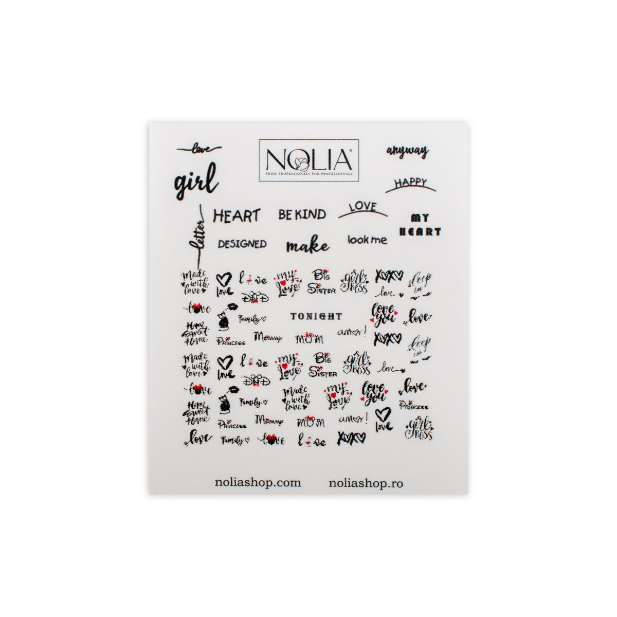 Stickere unghii Nolia - ST055
