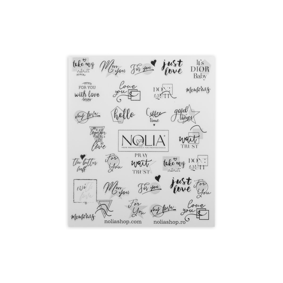 Stickere unghii Nolia - ST237