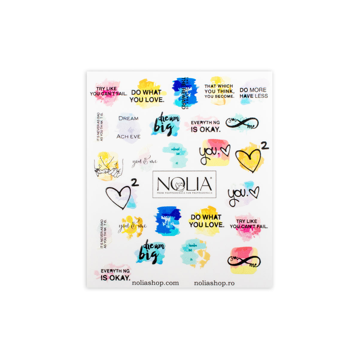 Stickere unghii Nolia - ST260