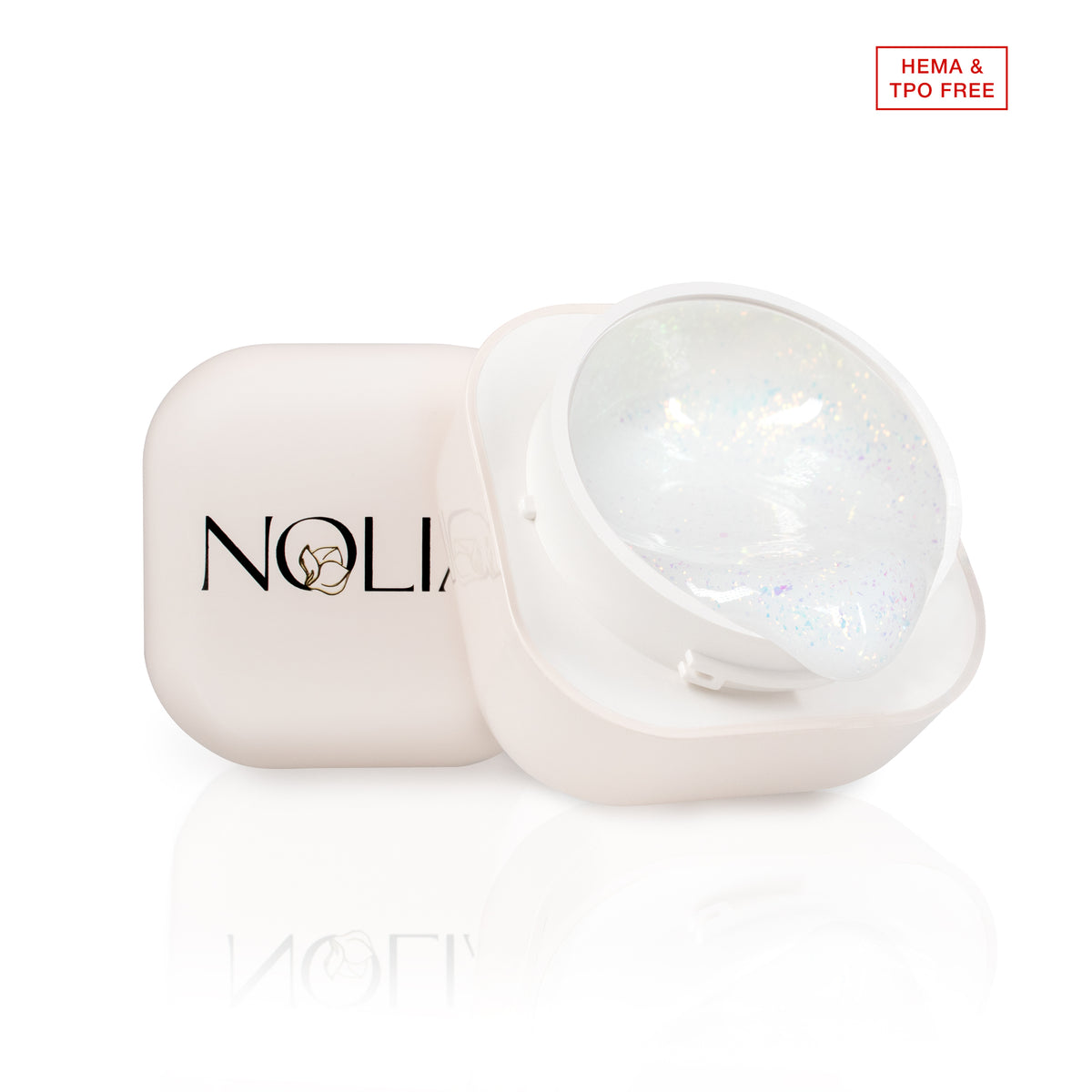Gel de constructie Nolia SparkleSculpt - Fidelity White, 15/50ml
