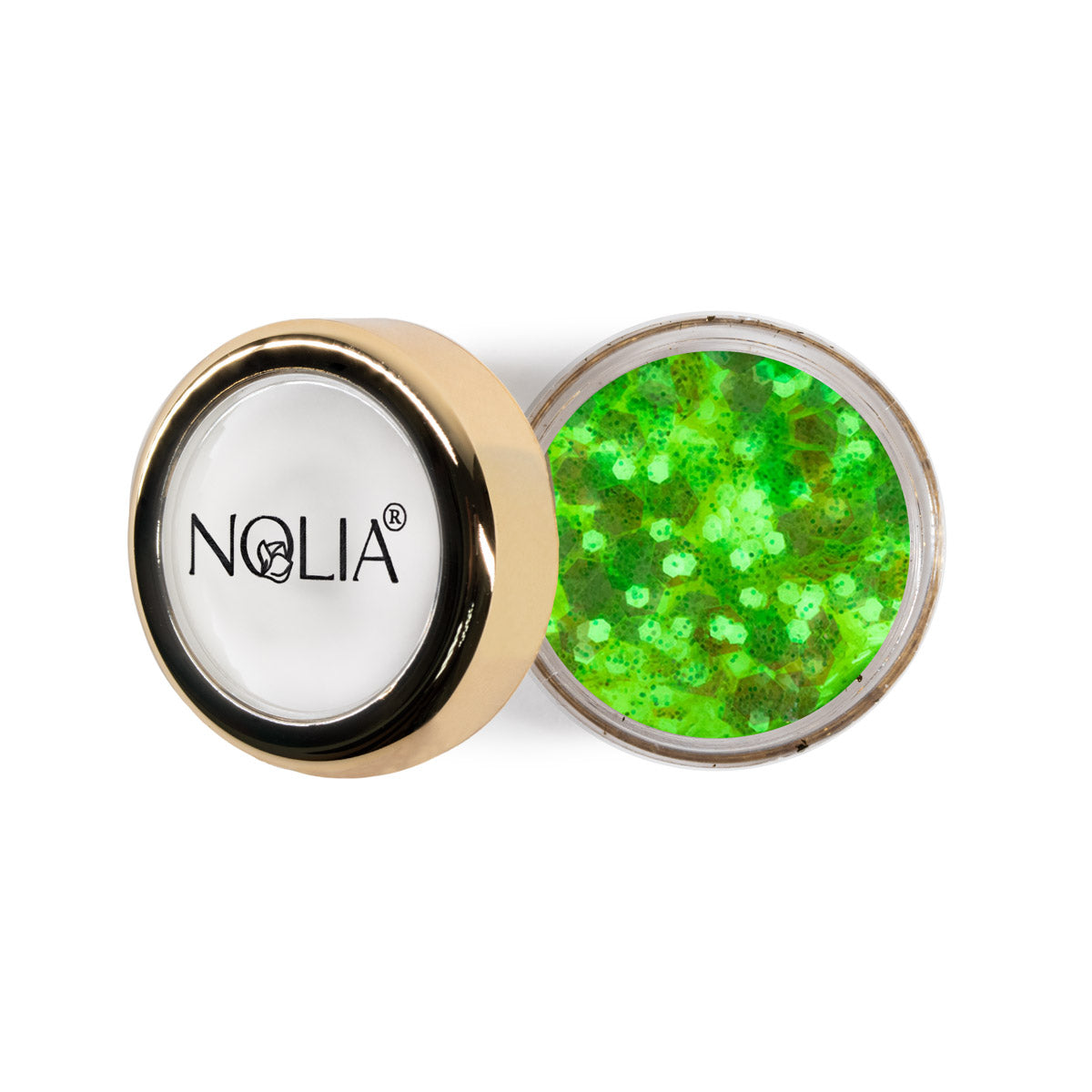 Glow In The Dark Chunky Glitter - BG04 - Nail Art Kits & Accessories - noliashop.ro 2