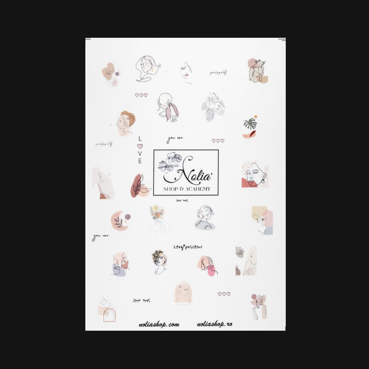 Sticker Nailart - SLD034