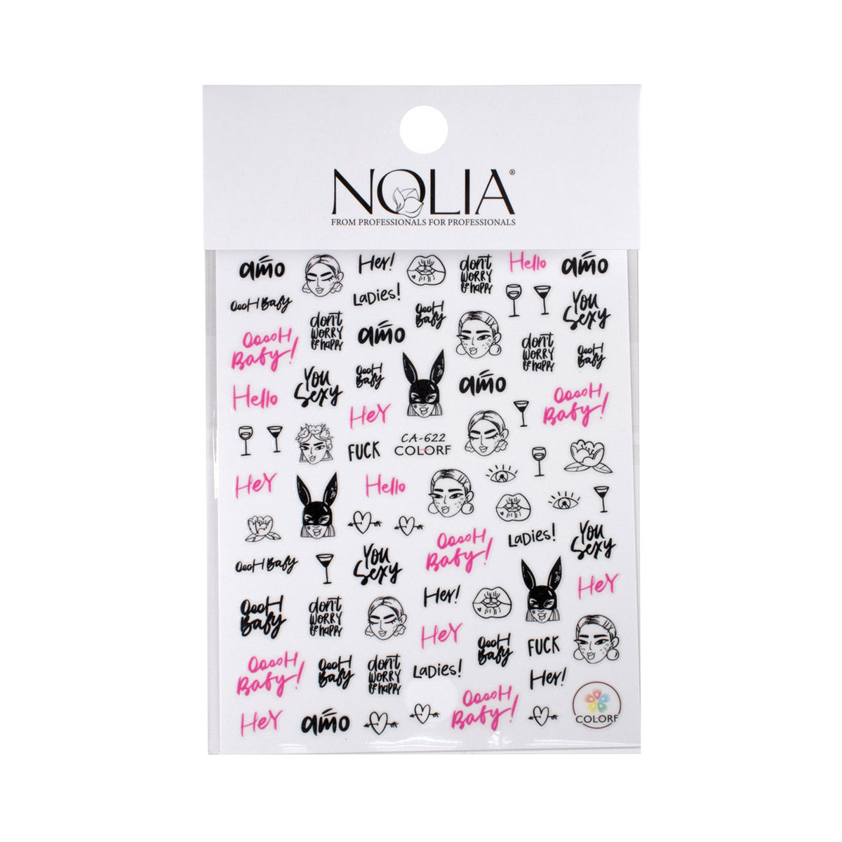 Stickere unghii Nolia - ST006