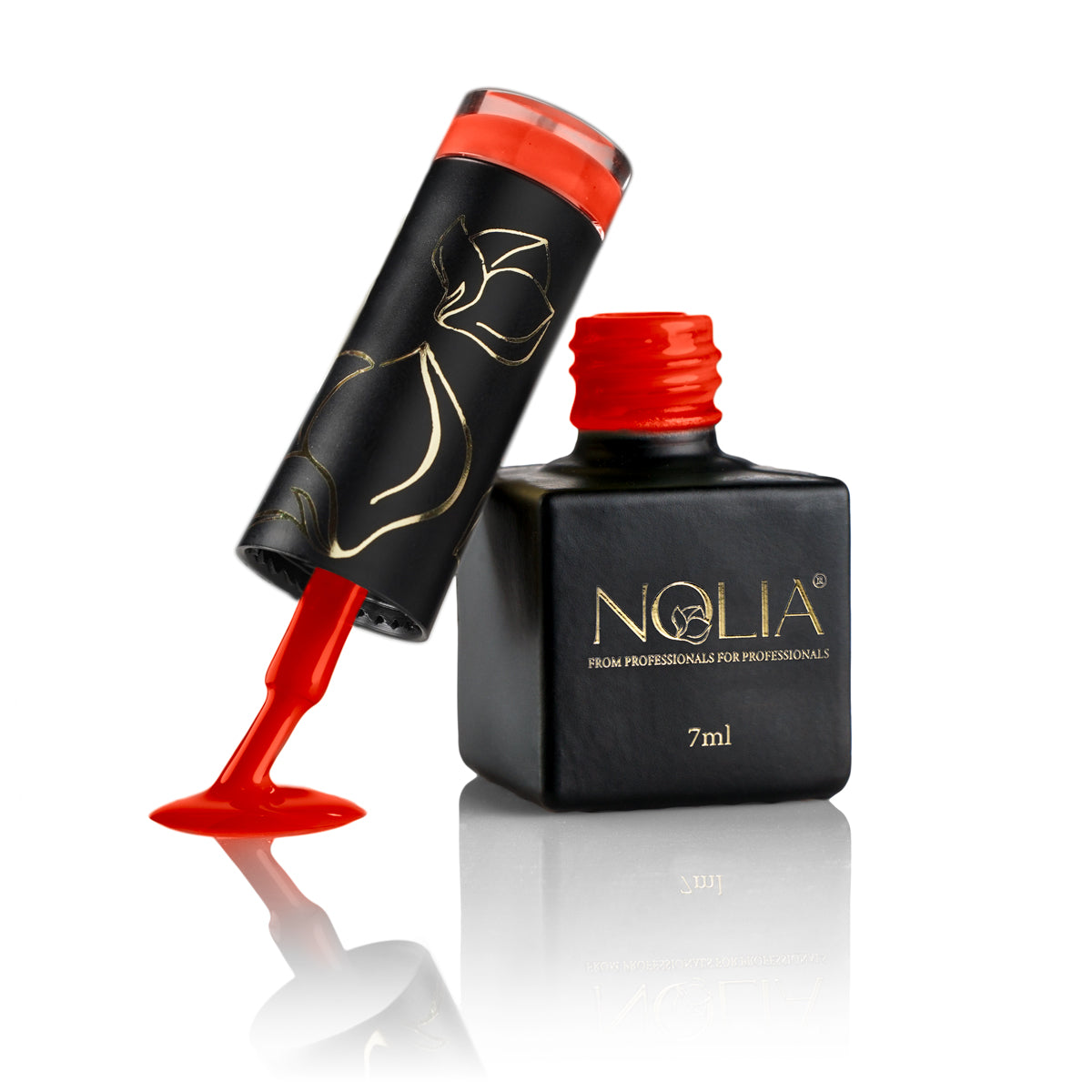 Gellack A125 - PERFECT RED - Nail Polishes - noliashop.ro 1