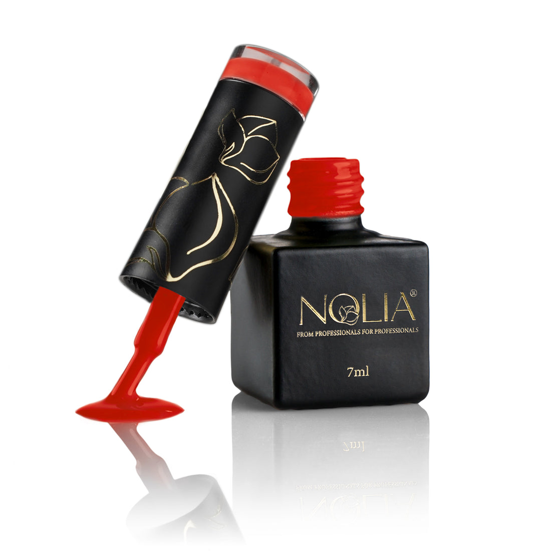 Gellack A126 - TOMATO RED - Nail Polishes - noliashop.ro 1