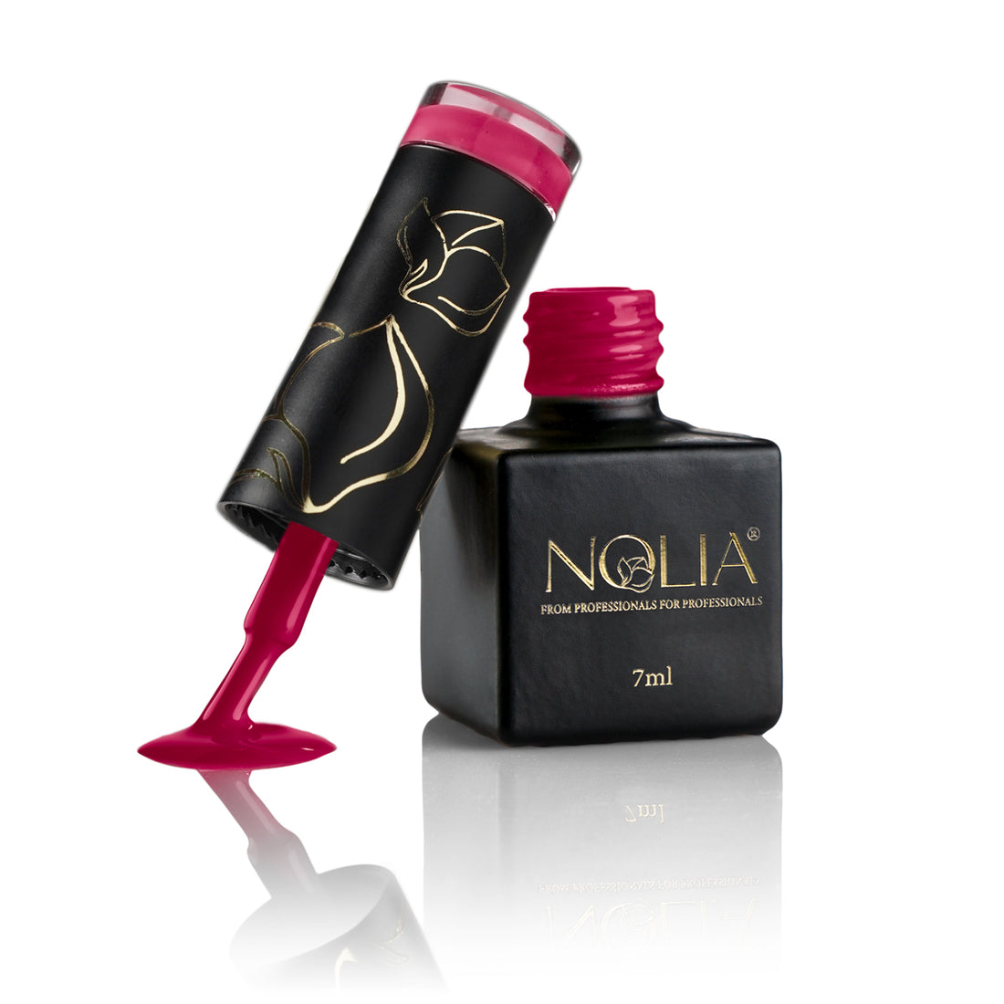 Gellack A130 - RASPBERRY RED - Nail Polishes - noliashop.ro 1