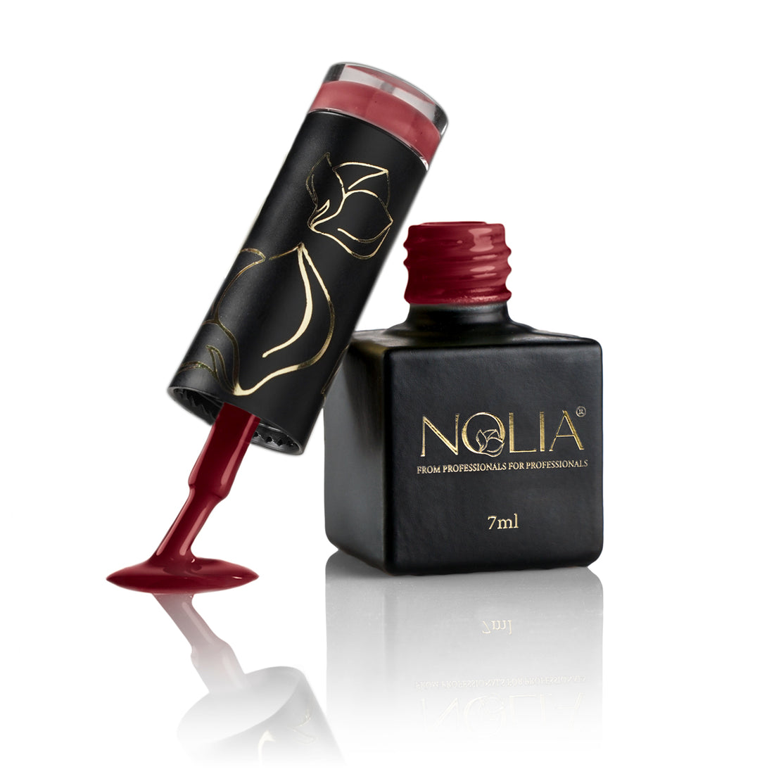 Gellack A131 - SANGRIA - Nail Polishes - noliashop.ro 1