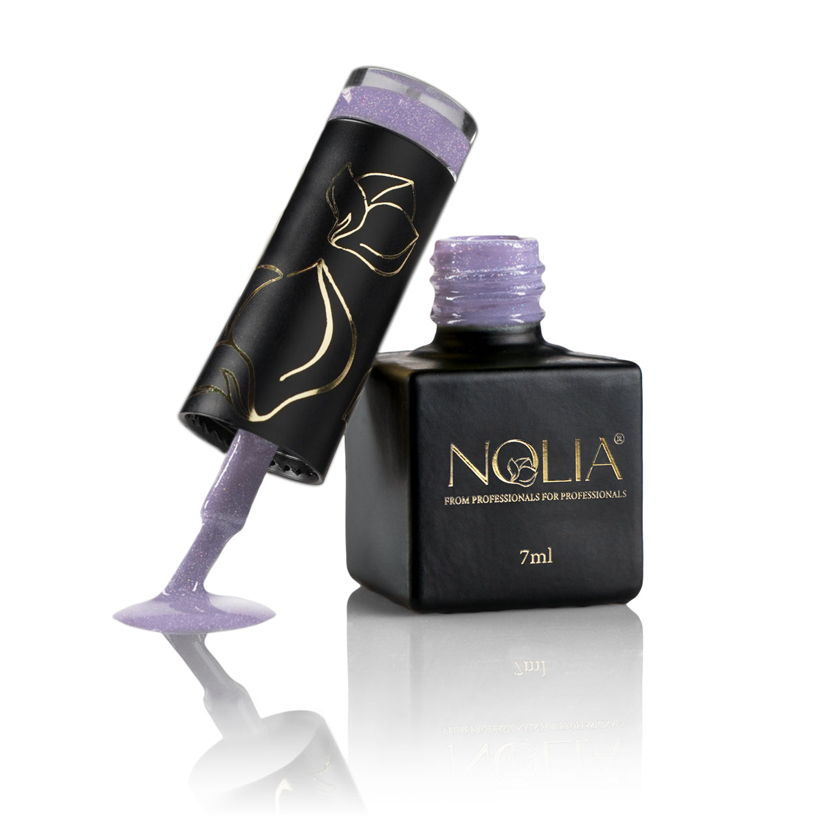 Gellack A159 - SPARKLY LAVENDER - Nail Polishes - noliashop.ro 2