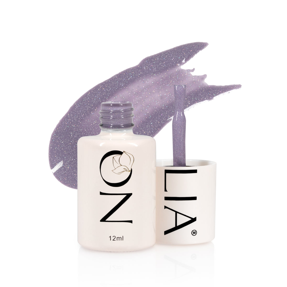 Oja semipermanenta Nolia A159 - Sparkly Lavender, 12ml