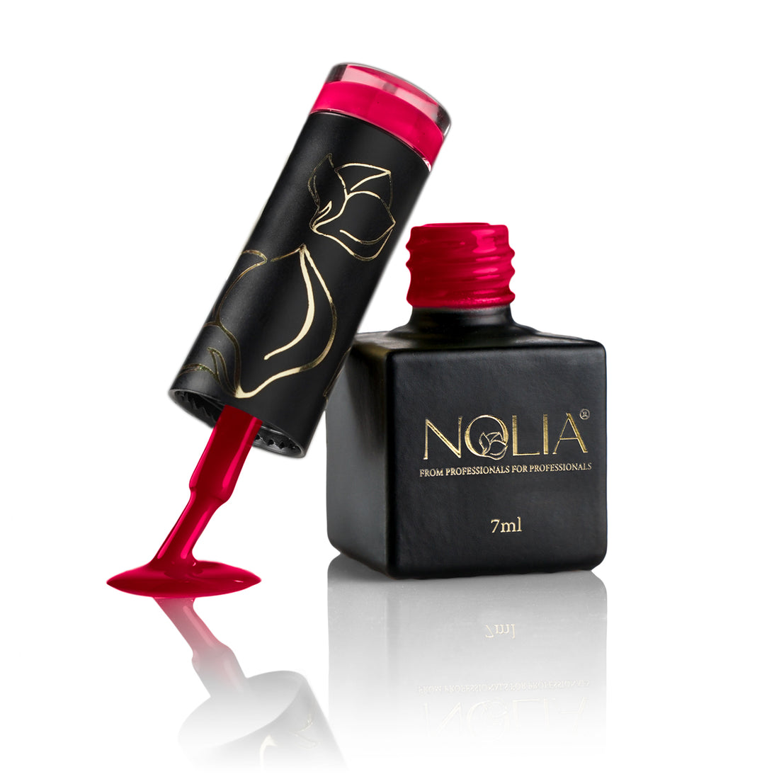 Gellack A172 - POMEGRANATE - Nail Polishes - noliashop.ro 1