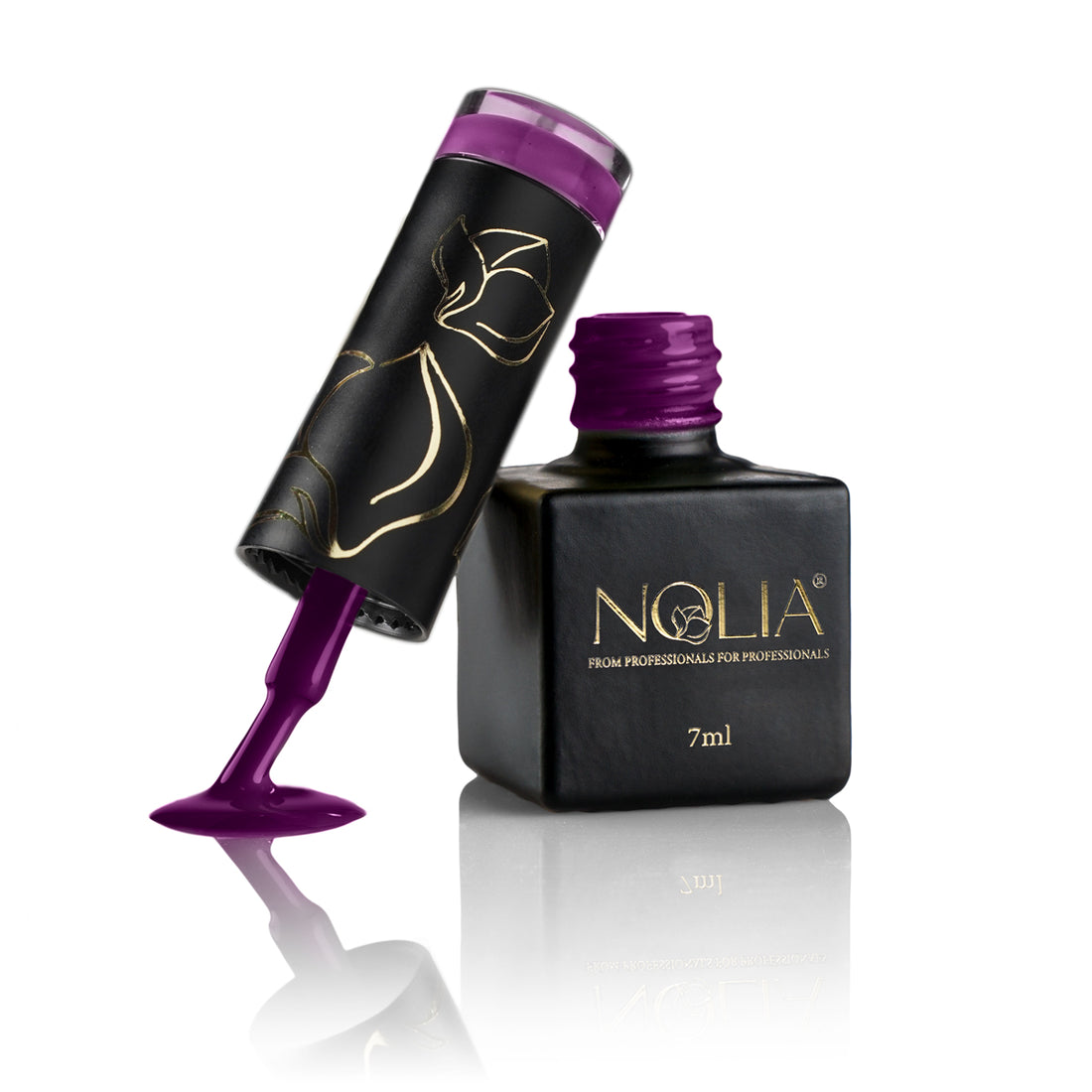 Gellack A200 - GRAPE - Nail Polishes - noliashop.ro 1