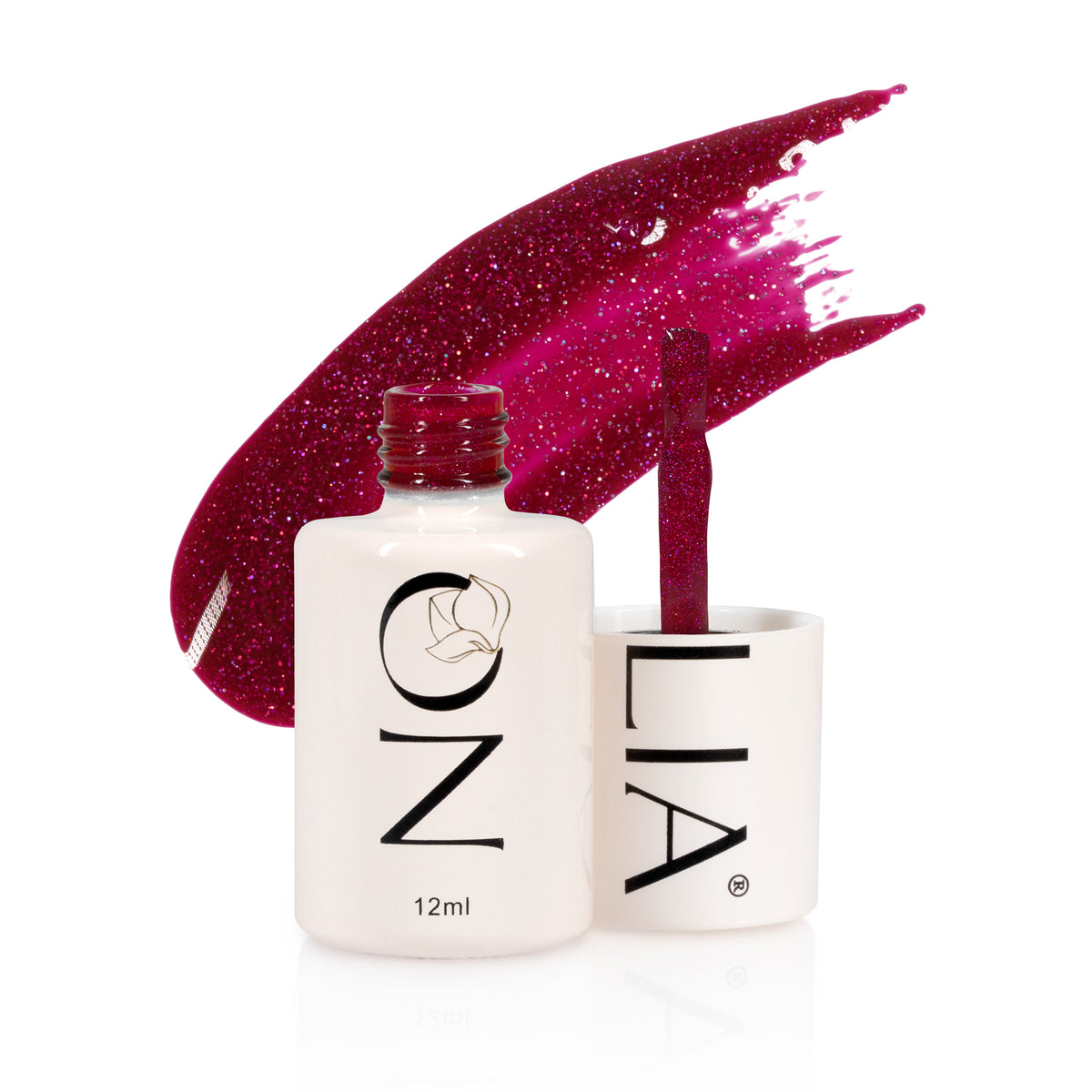 Oja semipermanenta Nolia B137 - Holo Ruby, 12ml