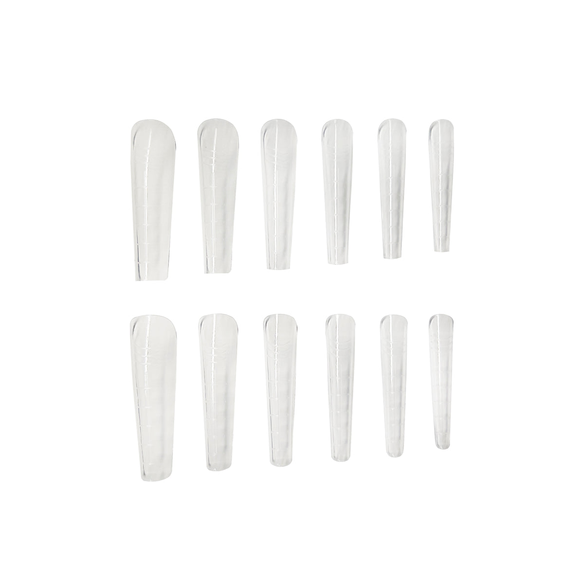 Tipsuri reutilizabile Nolia Smart Forms - Ballerina, 120 buc