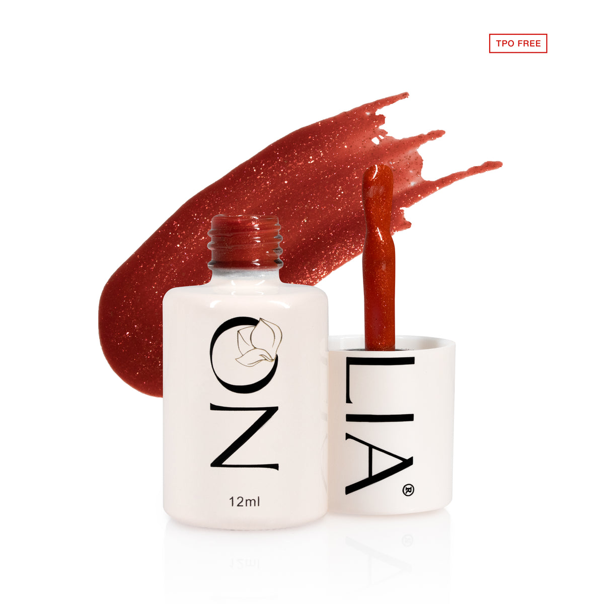 Oja semipermanenta Nolia C303 - Crystal Red, 12ml