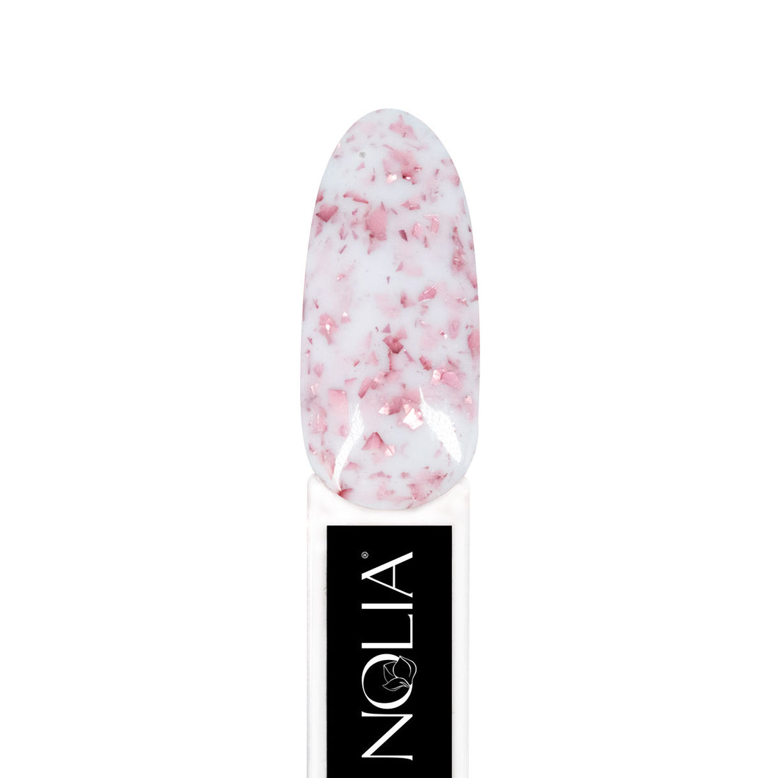 Confetti Rubber Base CRB442- MILKY ROSE