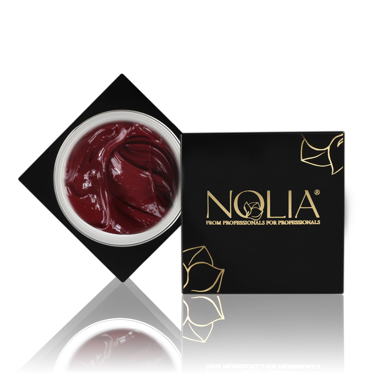 Creme Gel 5ml - Bordeaux - Nail Polishes - noliashop.ro 1