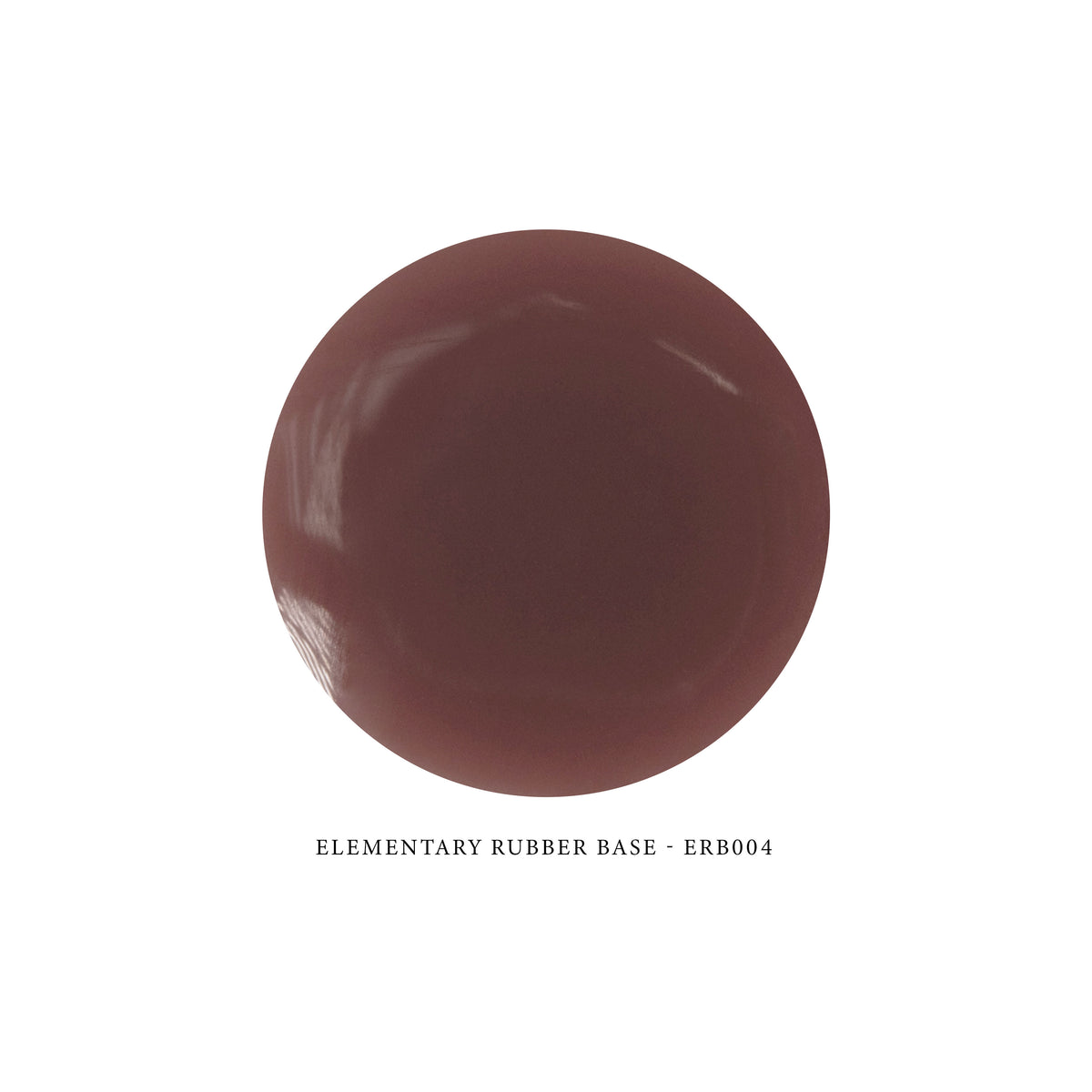 Rubber Base colorata Nolia Elementary ERB004 - Dark Caramel, 12ml