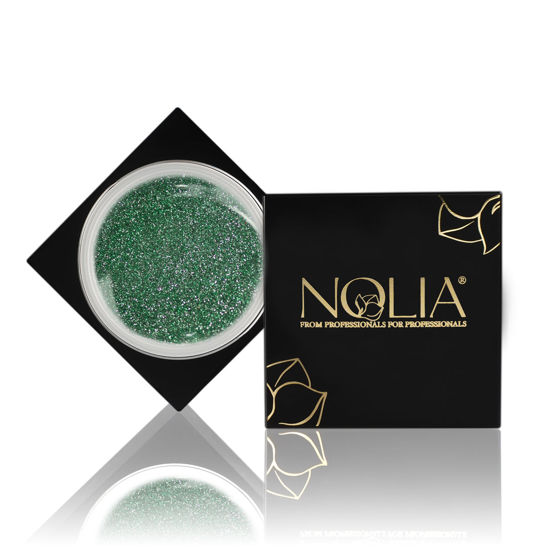 Flashy Elastic Color Gel FE05- Green - Nail Polishes - noliashop.ro 1