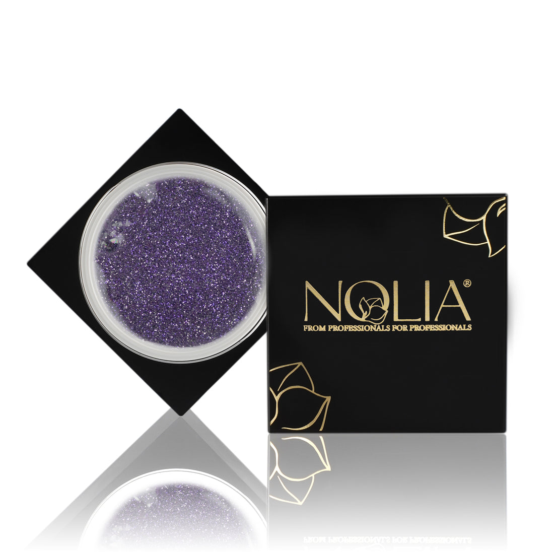 Flashy Elastic Color Gel FE06- Purple - Nail Polishes - noliashop.ro 1