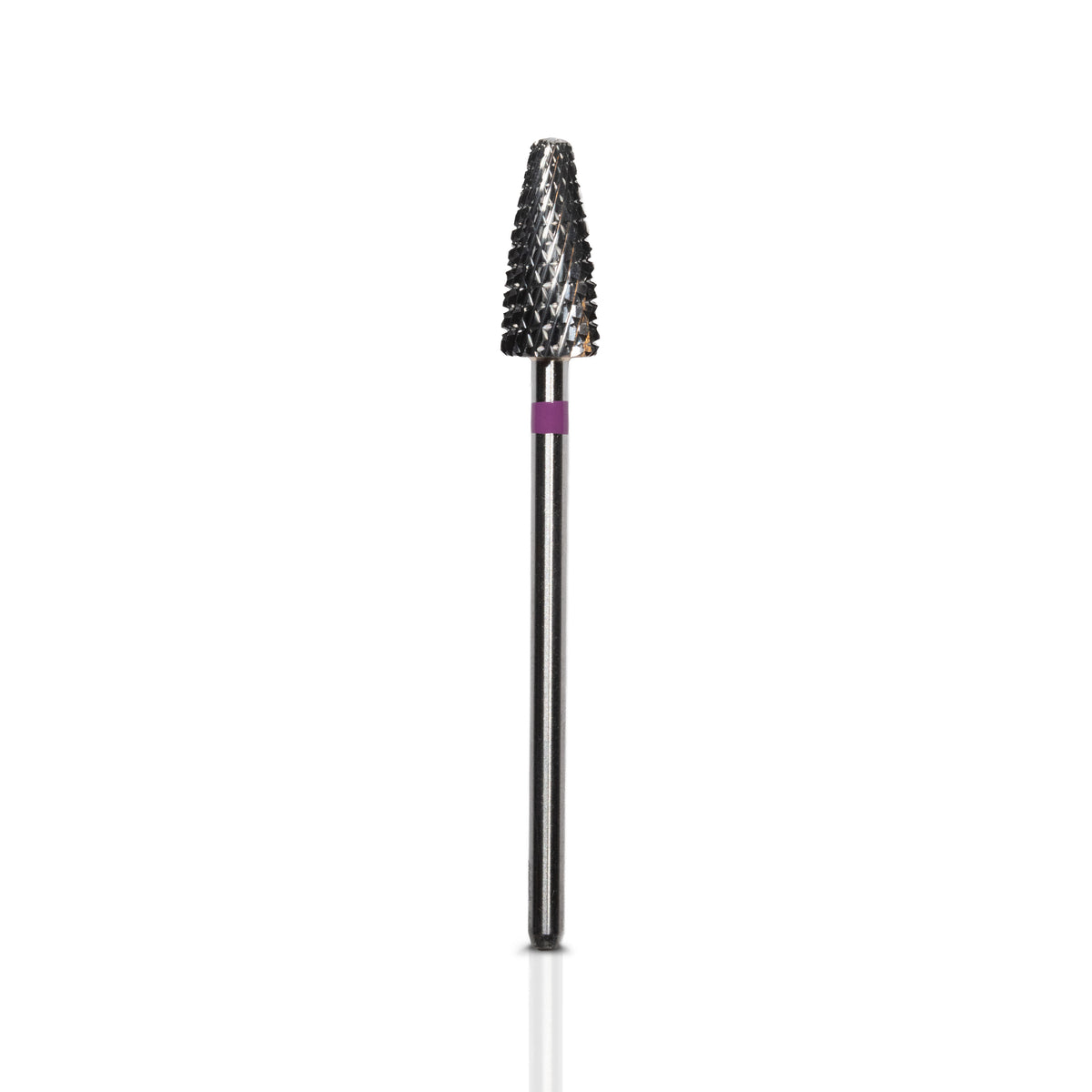 Bit freza unghii Freza - Cross Cut Conic Purple, 6mm