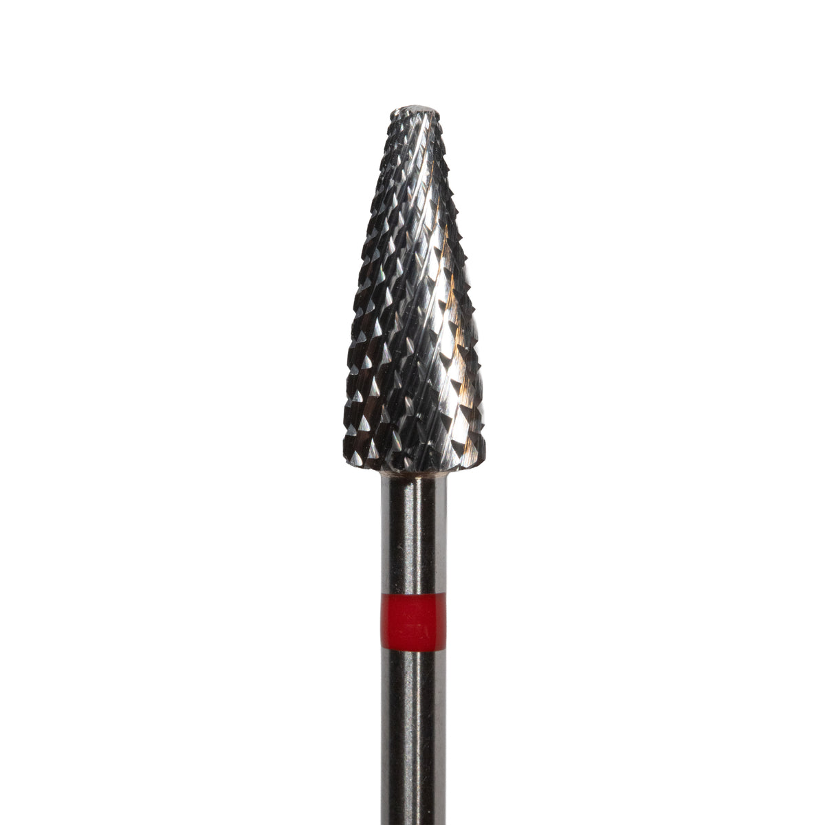 Bit freza unghii Freza - Cross Cut Small Red, 5mm