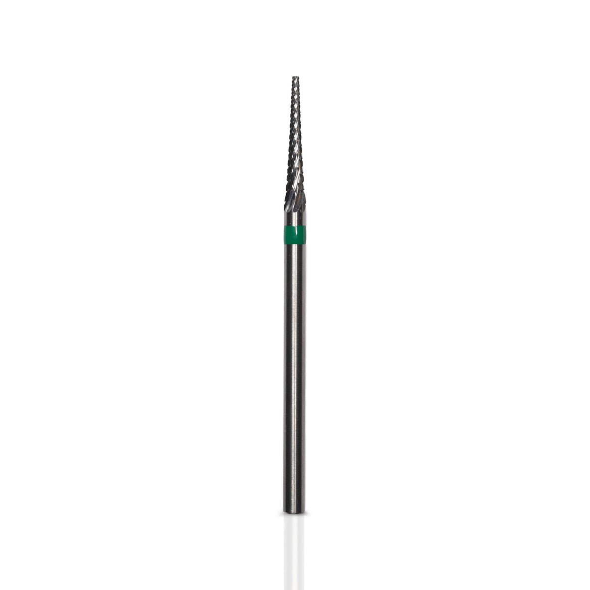 Bit freza unghii Freza - Cross Cut Thin Green, 2.3mm