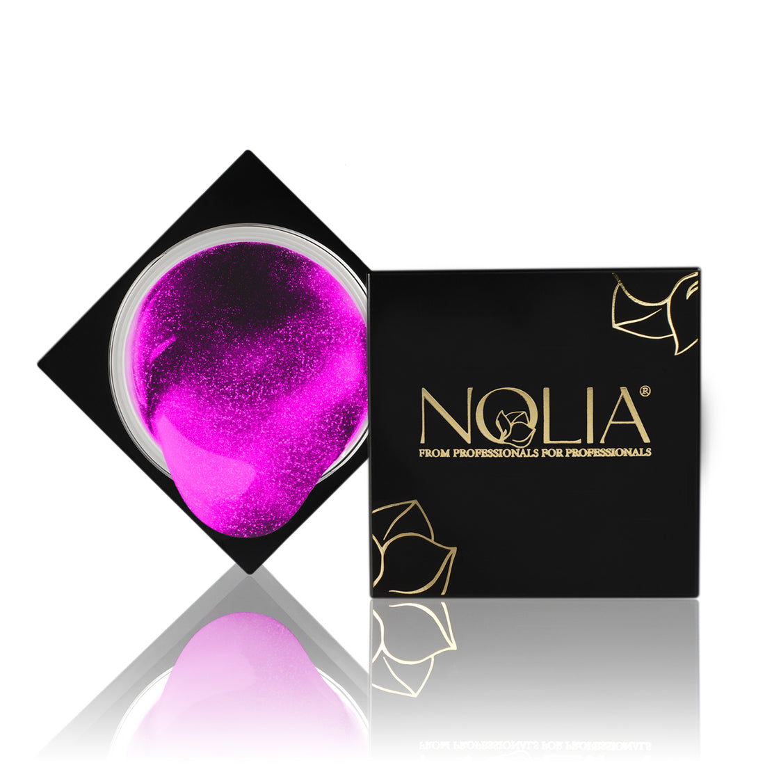 High Cover Gel HC311- SPARKLY FLAMINGO