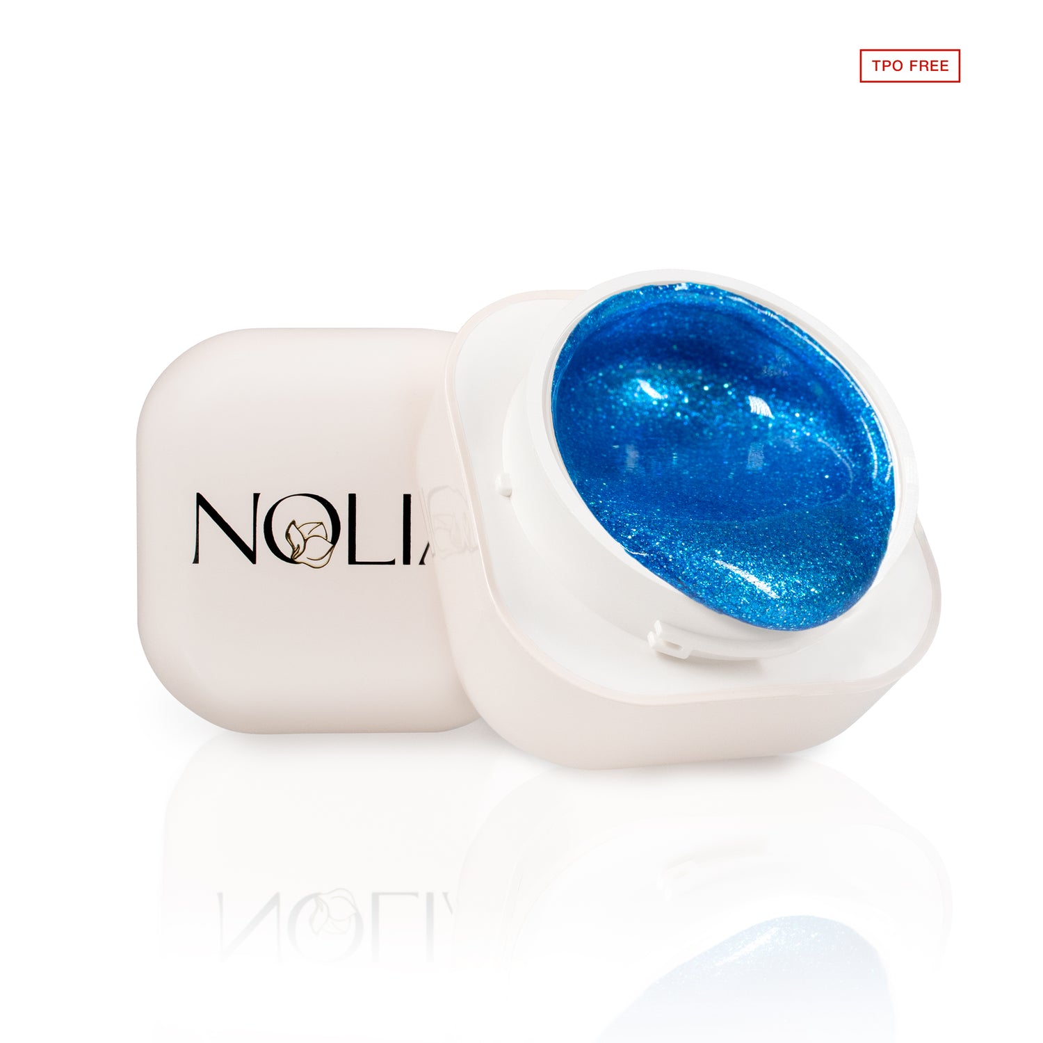 High Cover Gel HC312- SPARKLY COBALT