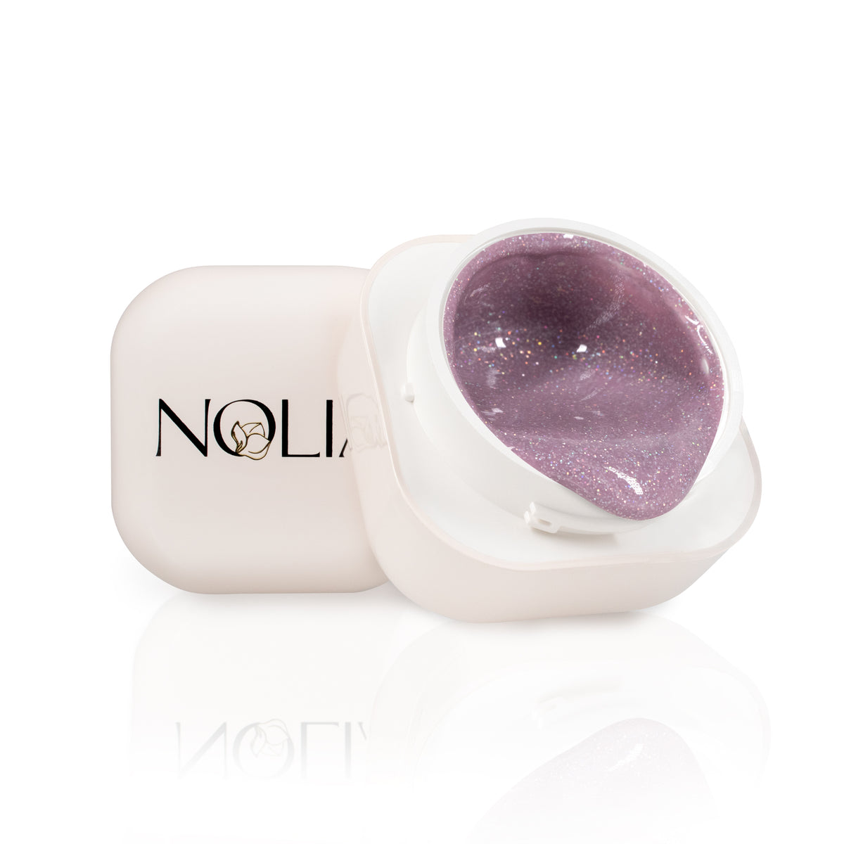 Gel colorat Nolia High Cover HC588 - Holo Nude, 5ml
