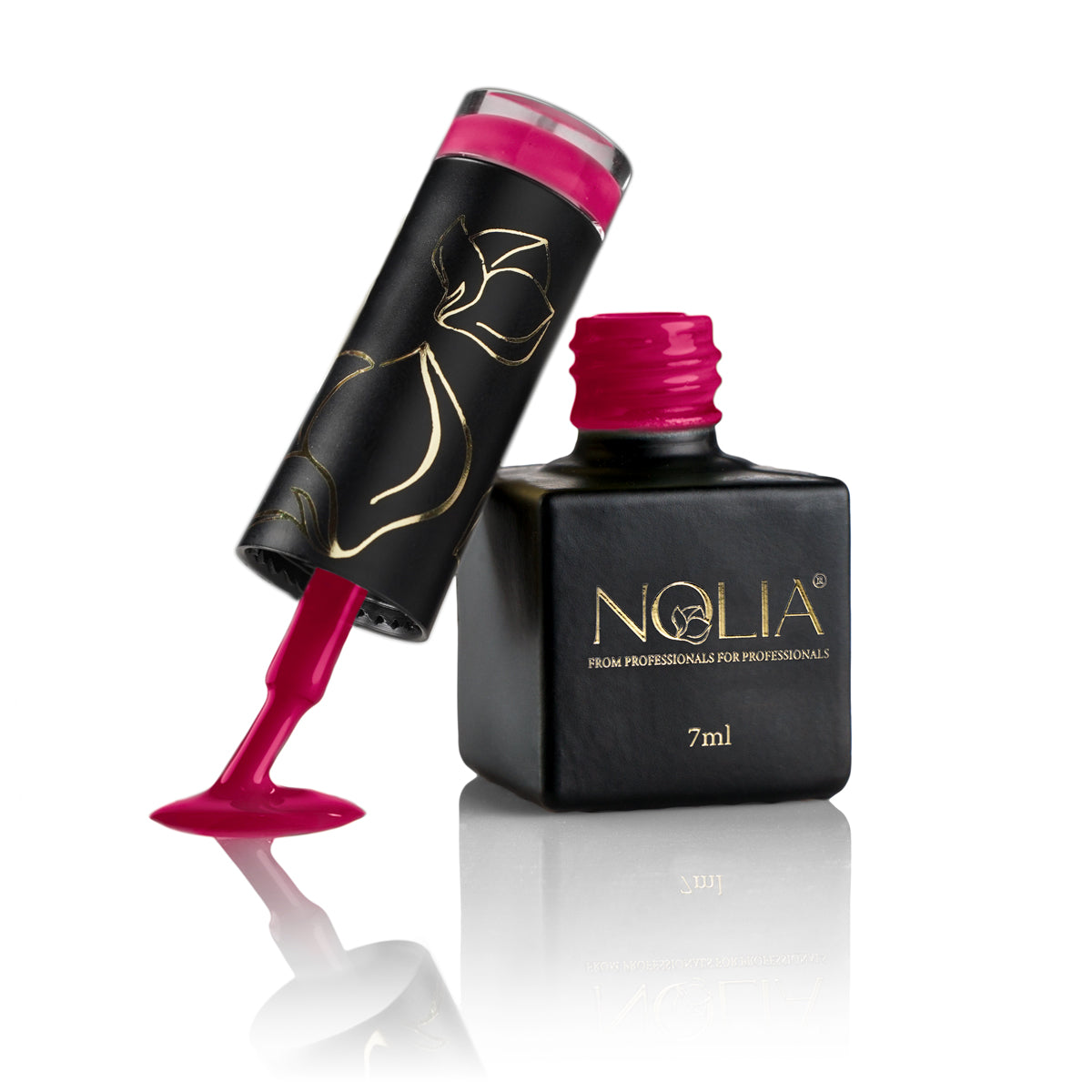 Gellack M045 - POMEGRANATE JUICE - Nail Polishes - noliashop.ro 3